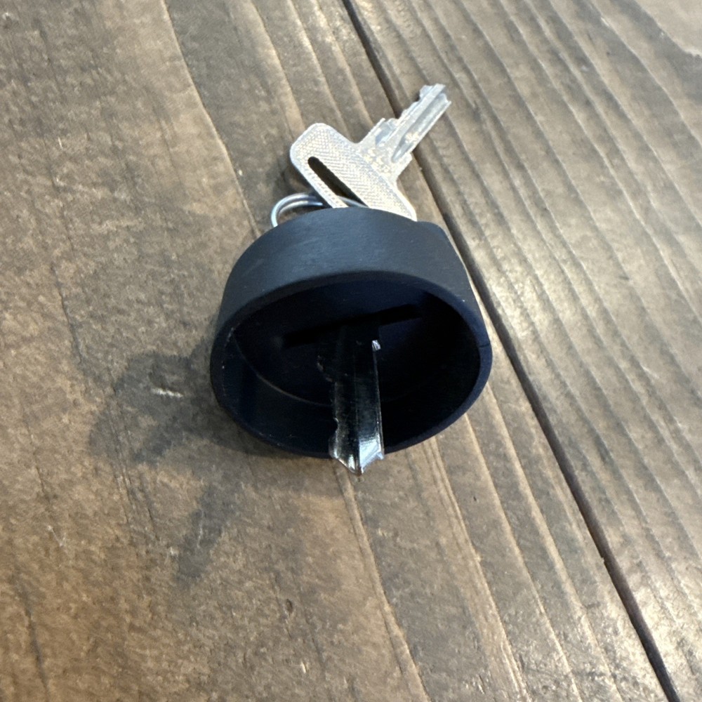 MEC vertical lift control box key set with dust cap #455. New
