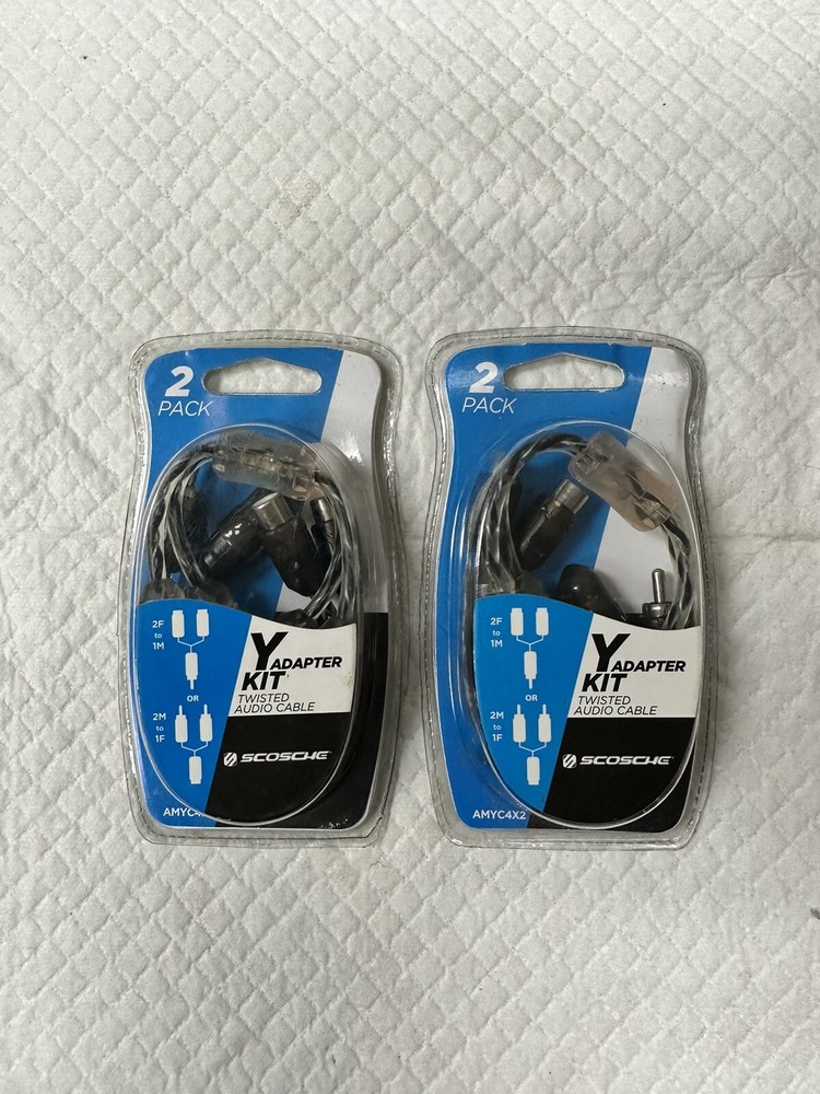 Scosche Y Adapter Kit 2 Pack NP4314