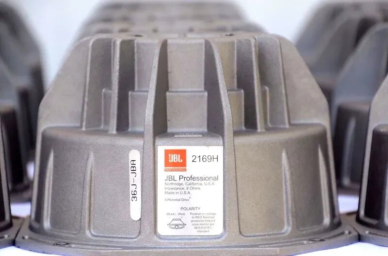 JBL Speaker 2169H 8" Mid Range Driver (PAIR) THS