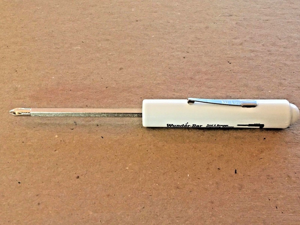 Pocket Screwdriver, "Wunder-Bar", Multi-Tool, Pocket Clip, Cross & Flat Blade