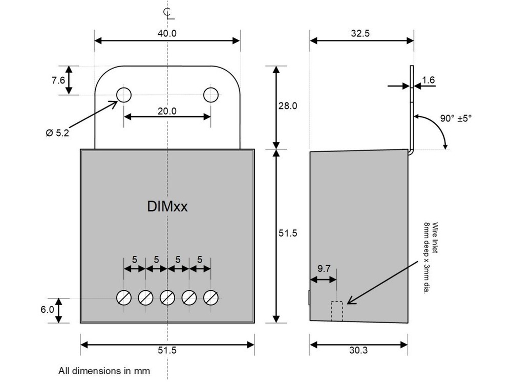 ABELTRONICS DIM11 SINGLE SWITCH ONE TOUCH LED DIMMER
