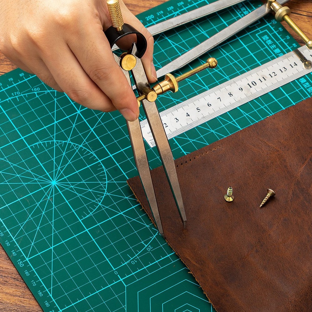 Adjustable Lockable Spring Wing Divider Calipers - 6 8 Drafting Tools