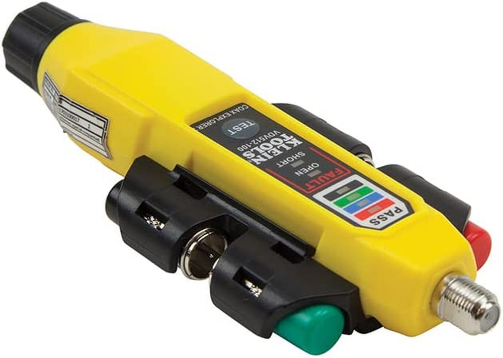 Klein Tools VDV512-101 Explorer 2 Coax Tester Kit, Includes Cable Tester / Wire