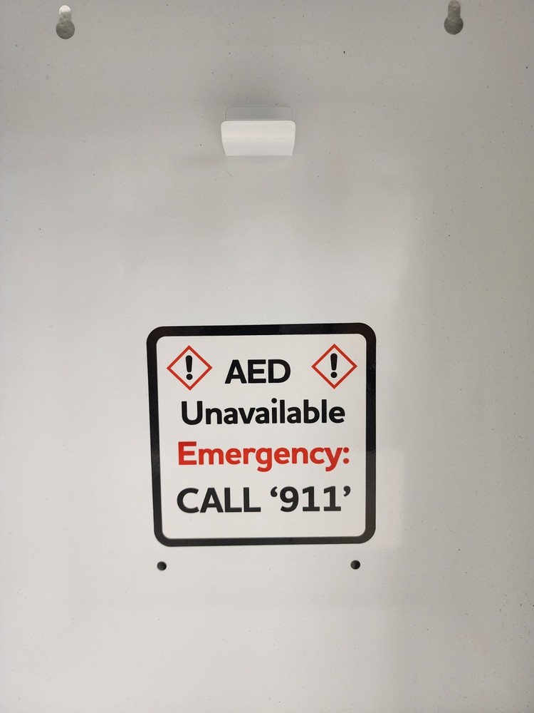Cardiact Standard AED Wall Cabinet