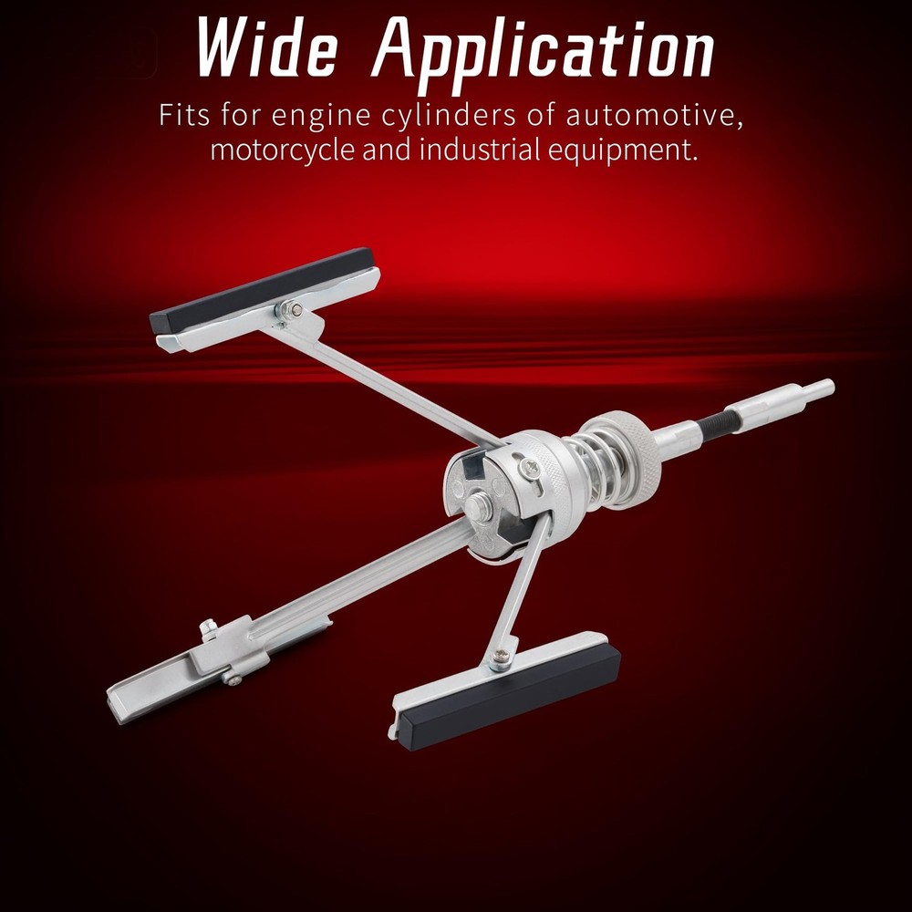 Cylinder Hone Tool, Adjustable Engine Cylinder Honing Tool for Grinding Holes...