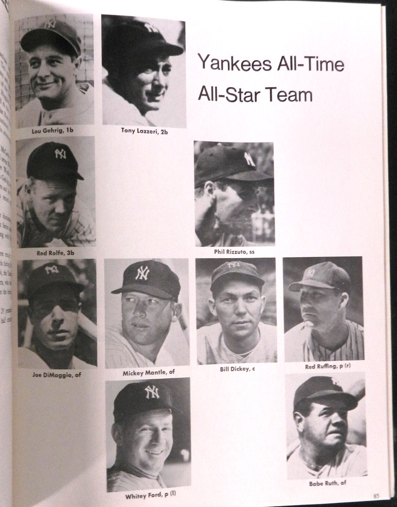 1969 Baseball Centennial Dinner Program Washington DC