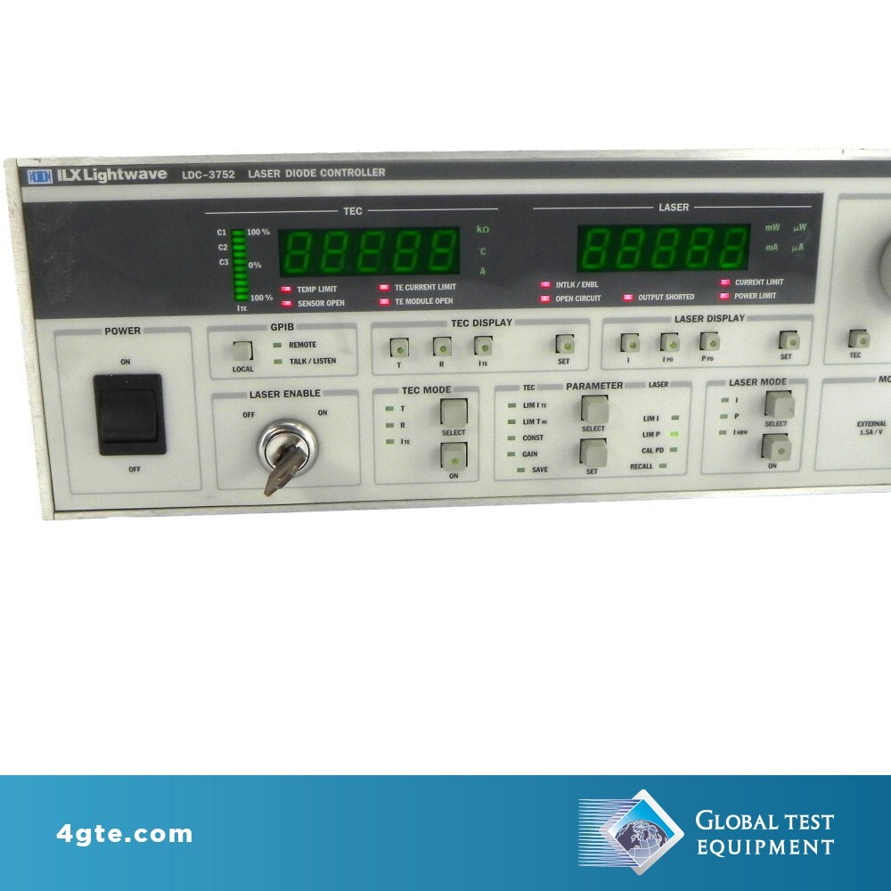 ILX Lightwave LDC-3752 Laser Diode Controller