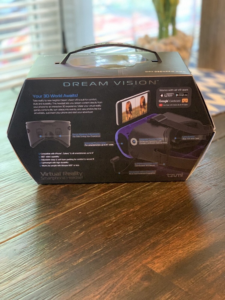 Dream Vision- Virtual Reality Smartphone Headset- 5/19