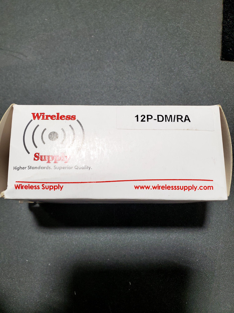 Cable Connector Right Angle DIN M RA for 1/2 PLeNuM Corrugated Cable