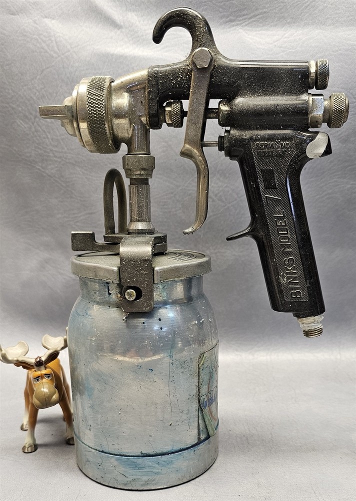 Binks Model 7 Spray Gun with Nozzle & Drip Proof Cup