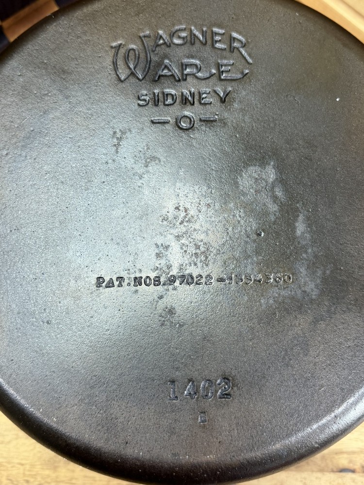 Wagner Sidney O - #8 Double Skillet