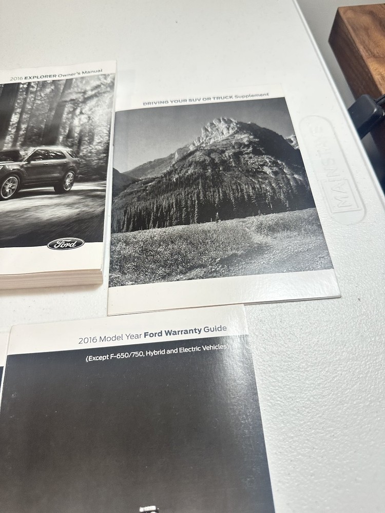 2016 Explorer Owner's Manual Ford