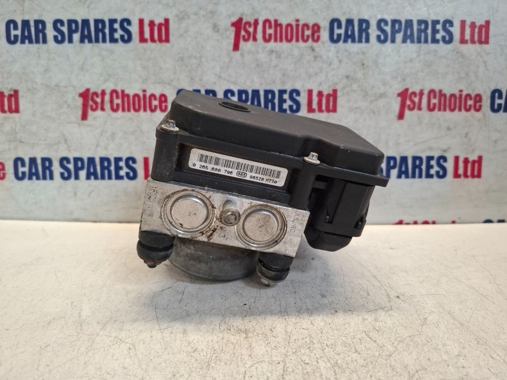 VAUXHALL CORSA D ABS PUMP CONTROL MODULE UNIT 0265800796 FE