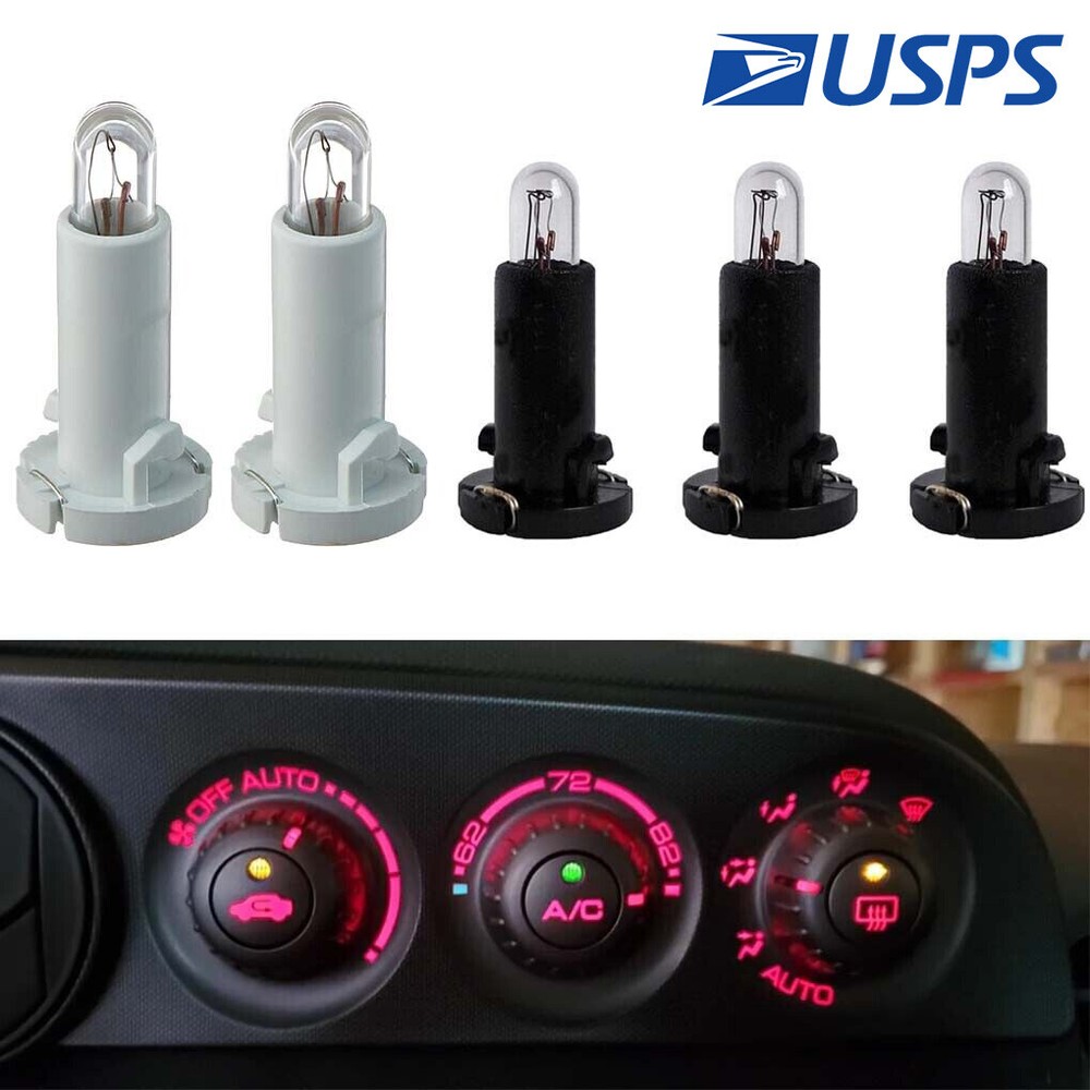 5Pcs Climate Control / Air Conditioner Panel Light Bulbs For Acura RSX 2002-2006