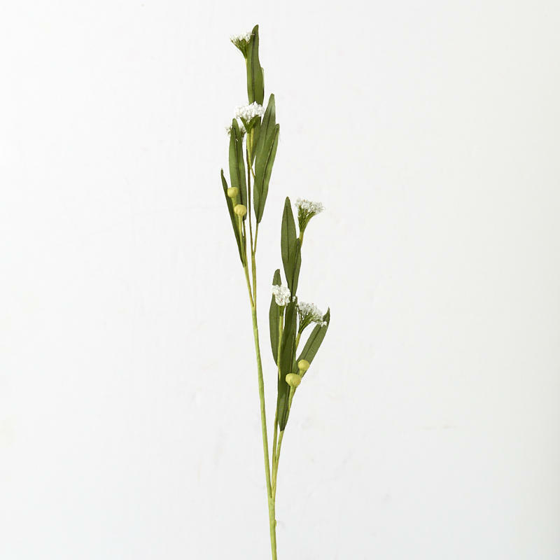 Factory Direct Craft White Artificial Wildflower Spray | 6 Pieces
