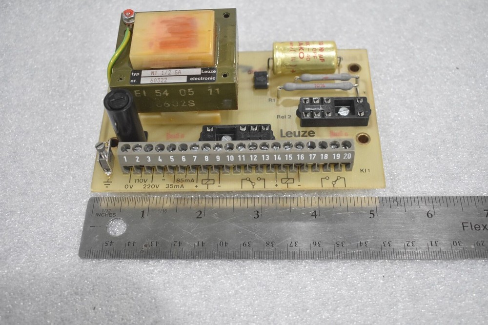 LEUZE ELECTRONICS NT 1/2 GA - NT1GA CIRCUIT BOARD TRANSFORMER ASSEMBLY