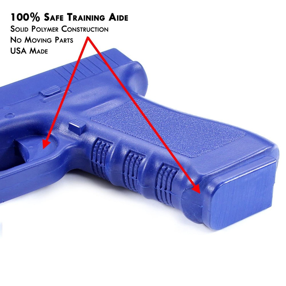 Blue Training Prop for SIG P239 - Solid Resin - Not a Gun