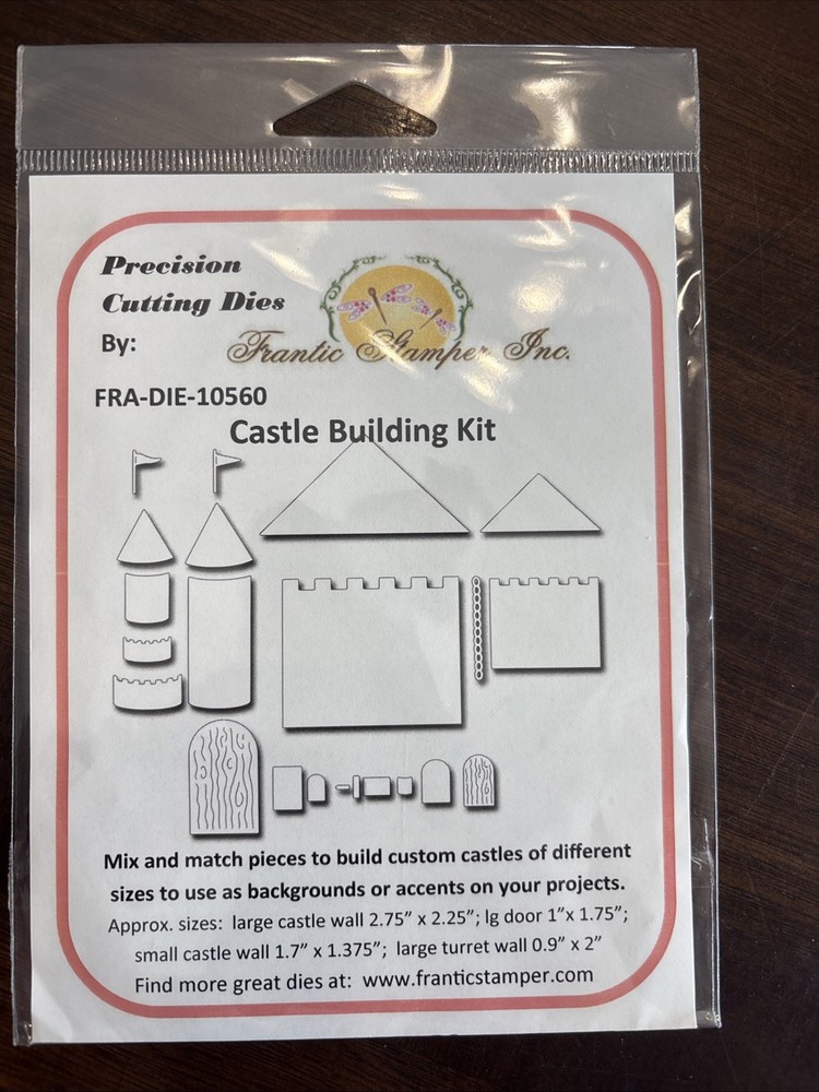 frantic stamper dies Castle Building Kit