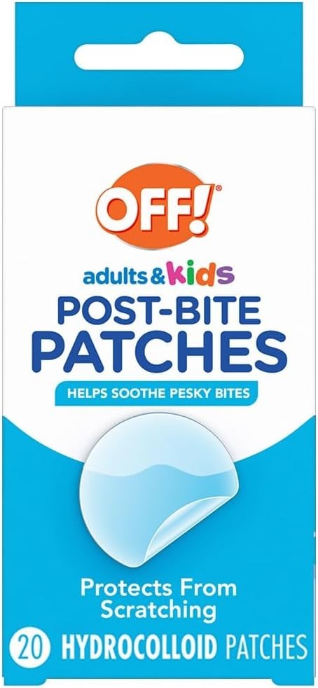 OFF! Post-Bug Bite Itch Relief Patches for Adults & Kids -CR5