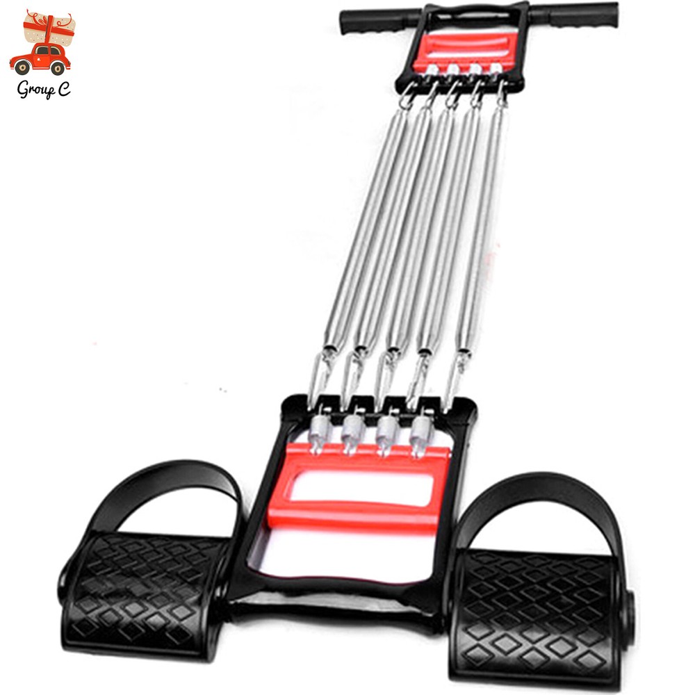3 In 1 Home Fitness Equipment Spring Exerciser Chest Expander Puller Pull-up