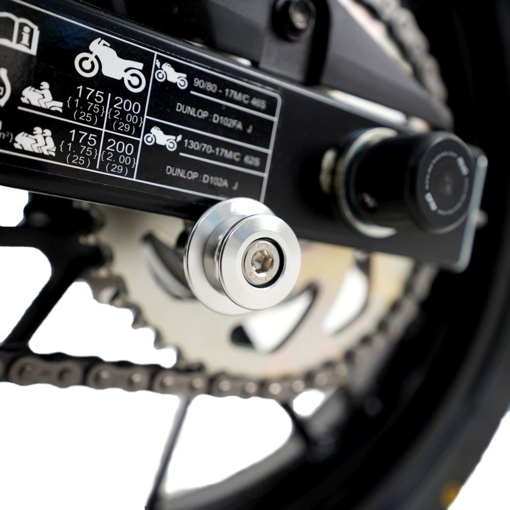 R&G Racing Black M8 Elevation Paddock Stand Pins ITBO002BK