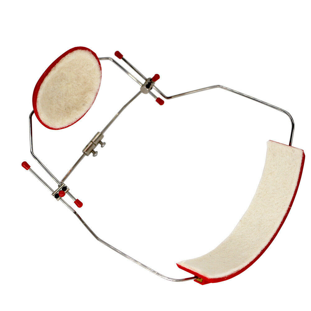 Dental Orthodontic Forward Reverse-Pull Stainless Steel With Plastic Blue+Red