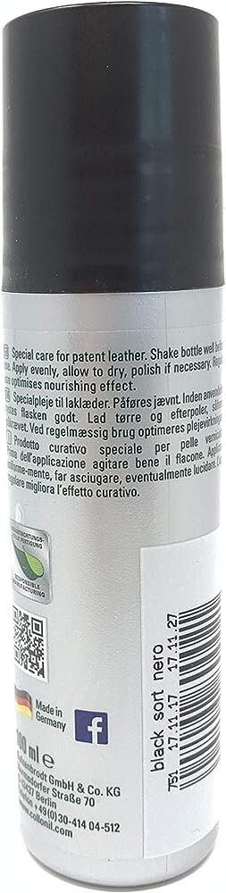 Collonil Lack Polish - Patent Leather Care Protector 100ml - BLACK