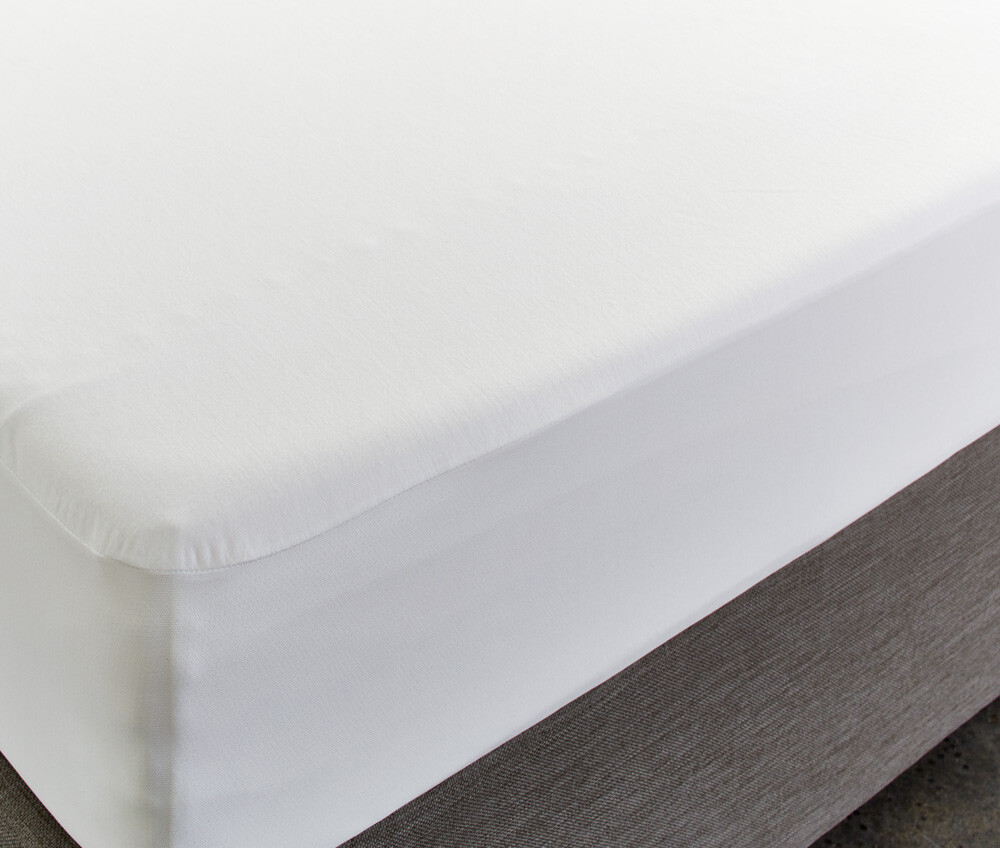 Waterproof Microfibre Stretch Jersey Mattress Protector 30cm Skirt