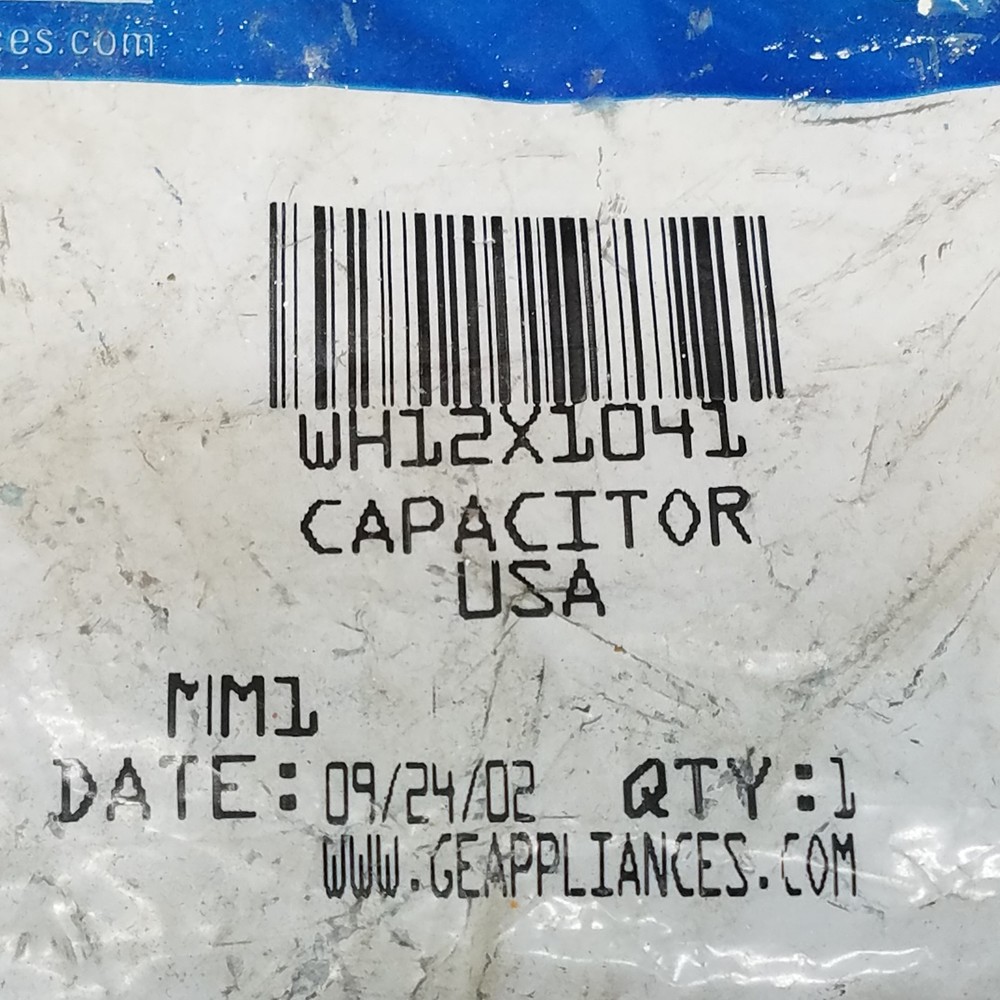 GE WH12X1041 Capacitor, 165VAC - NEW