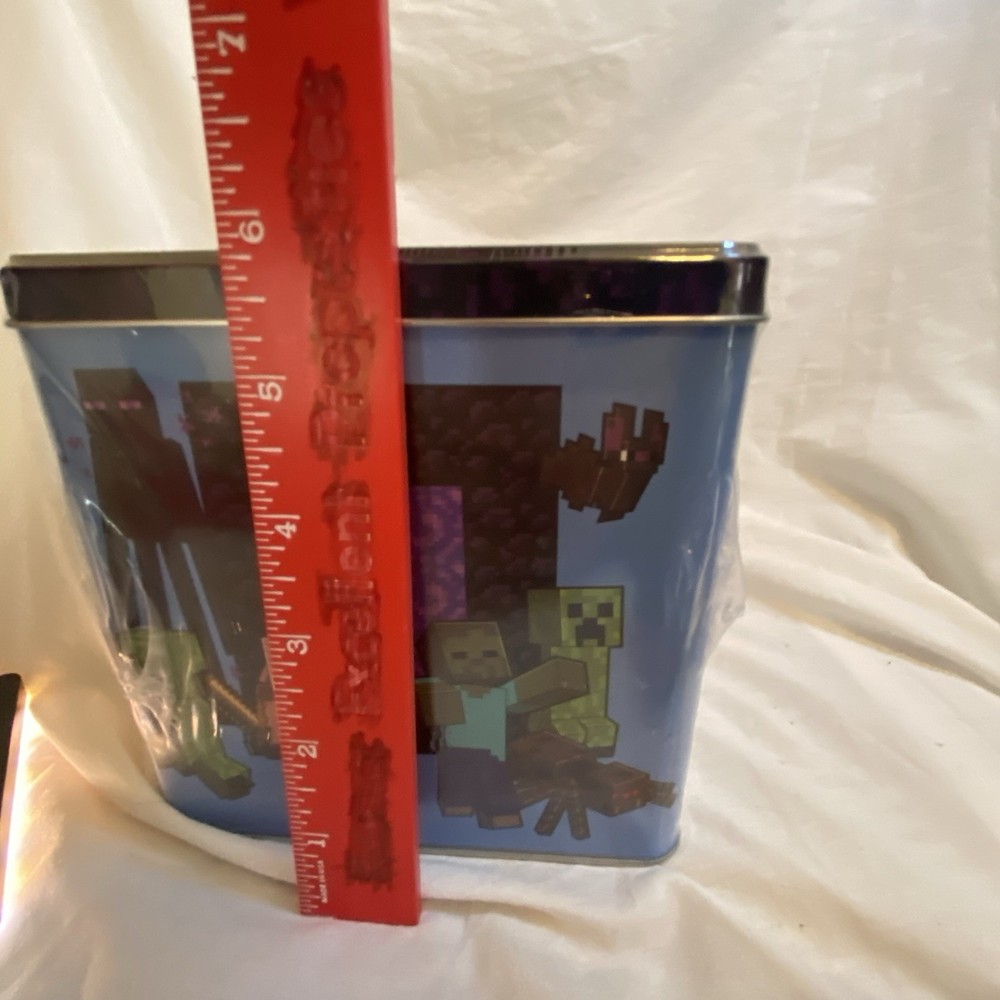 Minecraft Tin Mailbox With 24 Stickers