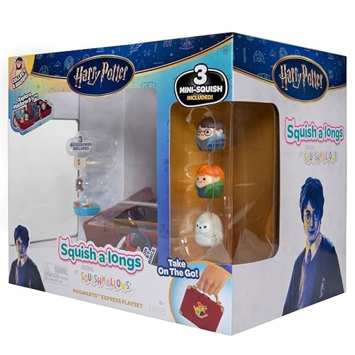 Squish-a-Longs “Harry Potter” Hogwarts Express Playset One Size, Multicolor