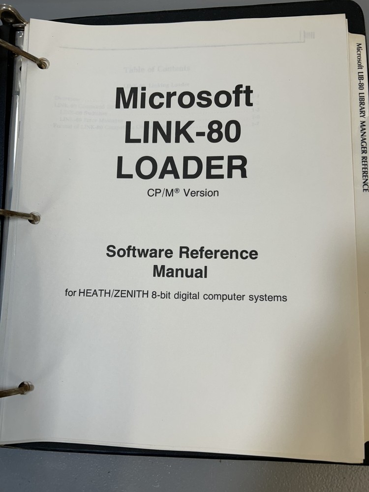 Zenith Basic Compiler CP/M