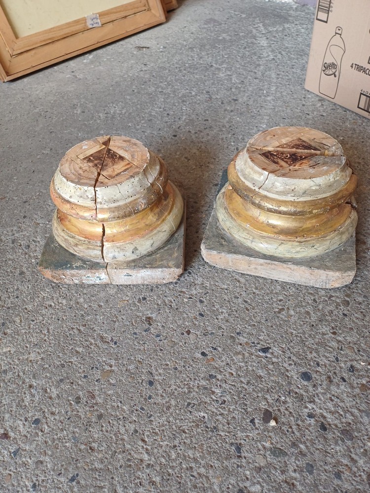1700 Lacquered Wood Bases