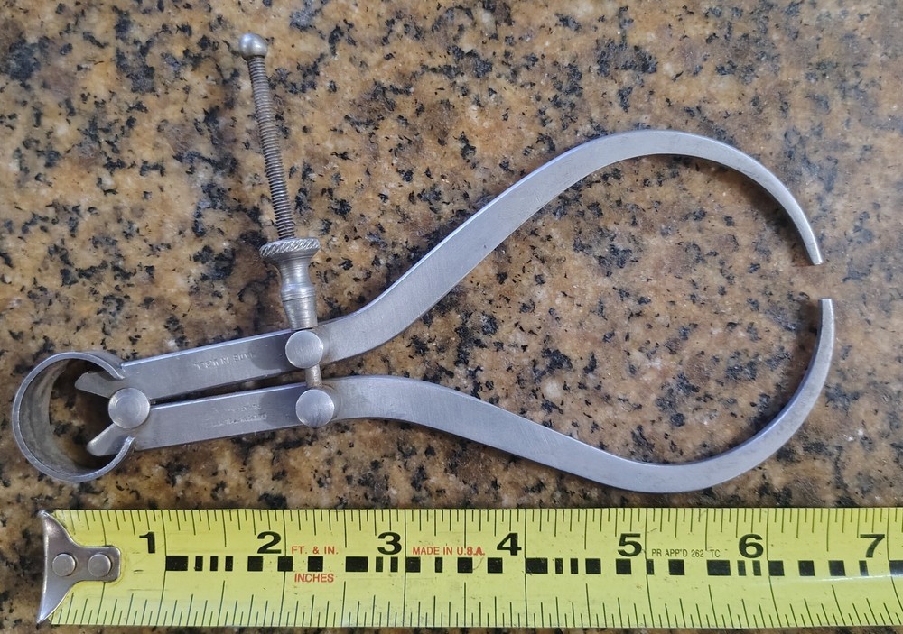 🗽 VINTAGE SAMPSON TOOL MFG 5-1/2" OD CALIPER