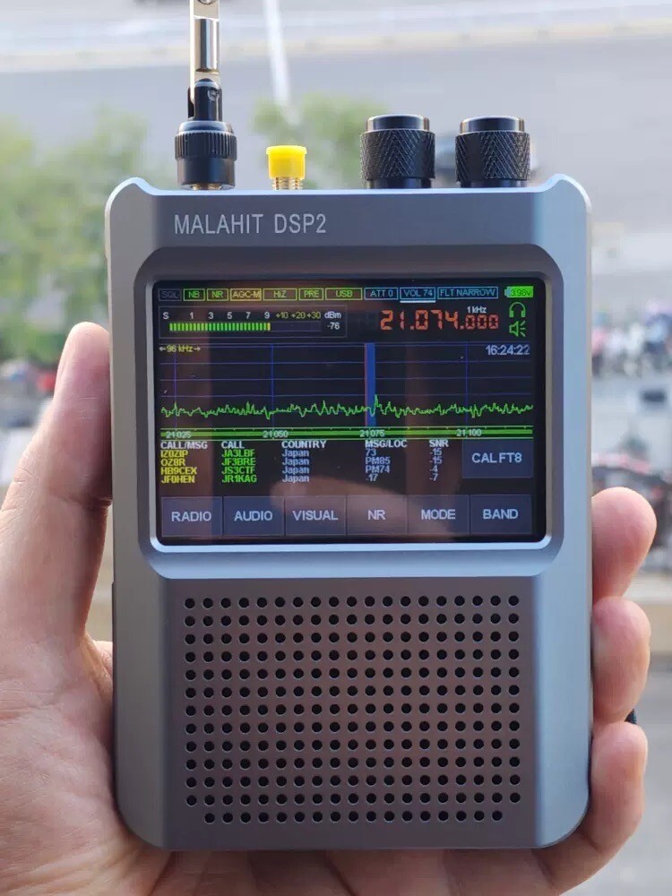 New Firmware 2.30 Second Generation Malahit-DSP2 SDR Malachite Receiver Radio E4