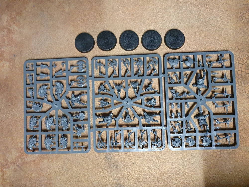 Warhammer AOS fyreslayers 5 X Vulkite Bezerkers