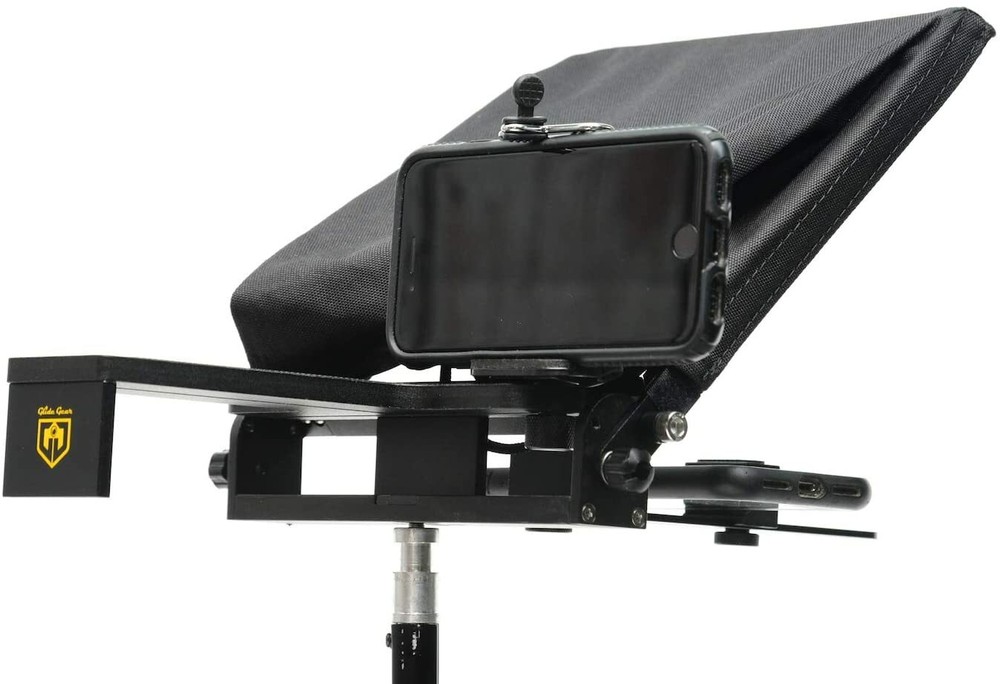 Smartphone iPhone Mini Video Camera Tripod Teleprompter Glide Gear TMP 50 10"