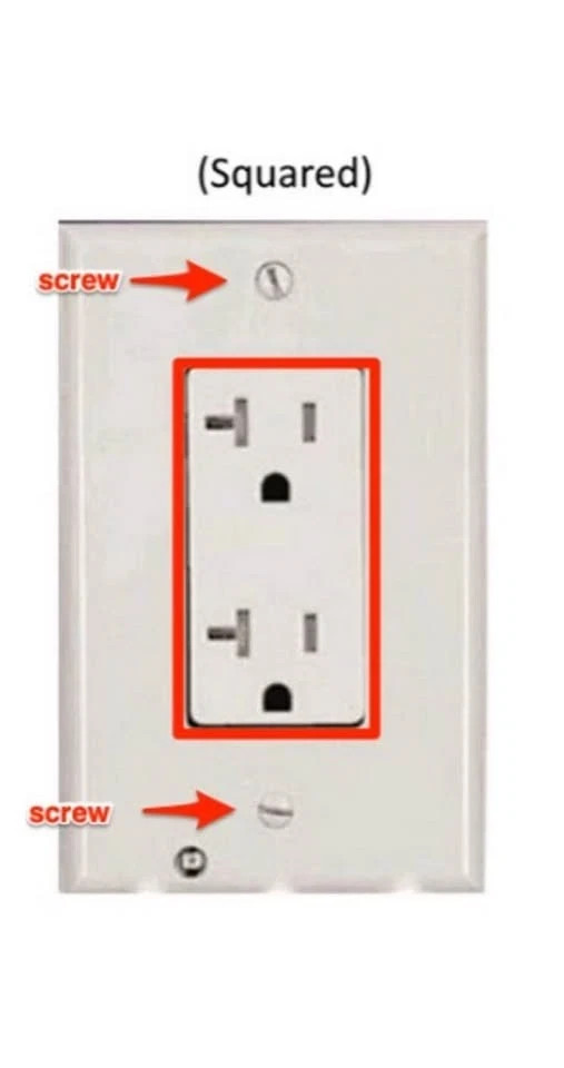 6 PACK WALL OUTLET LED PLATES