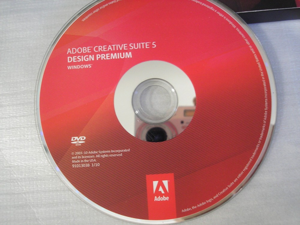Adobe Creative Suite 5 CS5 Design Premium For Windows Full/Upgrade DVD Version
