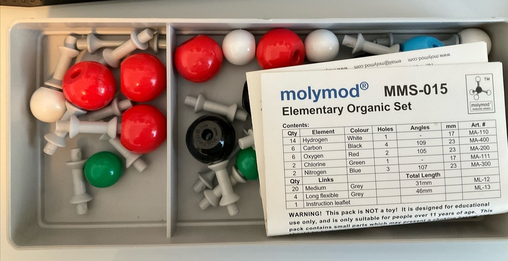 Molymod Organic Chemistry Molecular Model Set