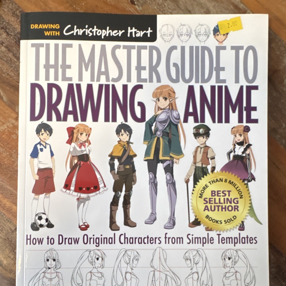 Christopher Hart Drawing Anime Comics Manga Drawing Art Instruction  Book