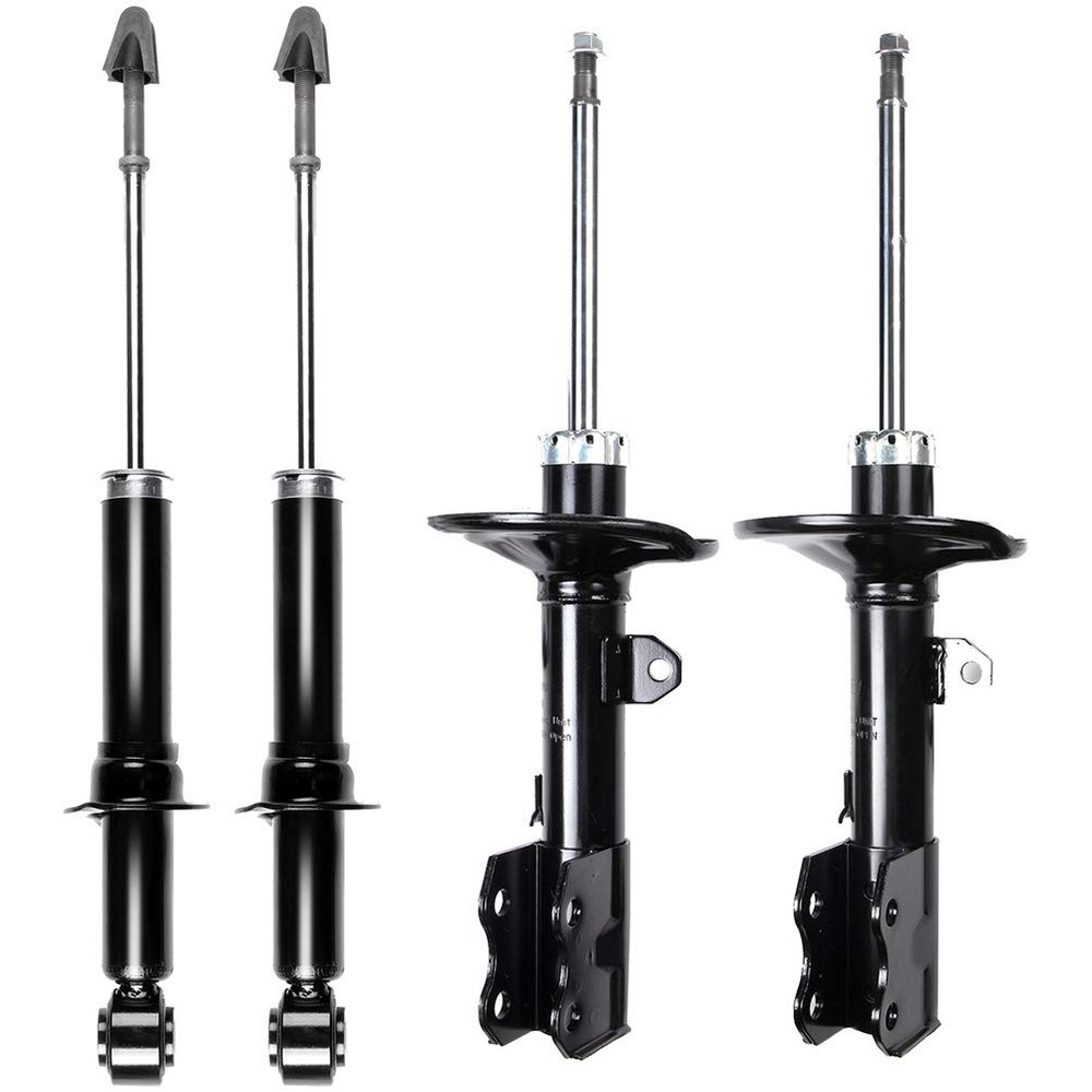 Front Rear Shock Absorbers Compatible 2004-2009 Prius Replacement 333389