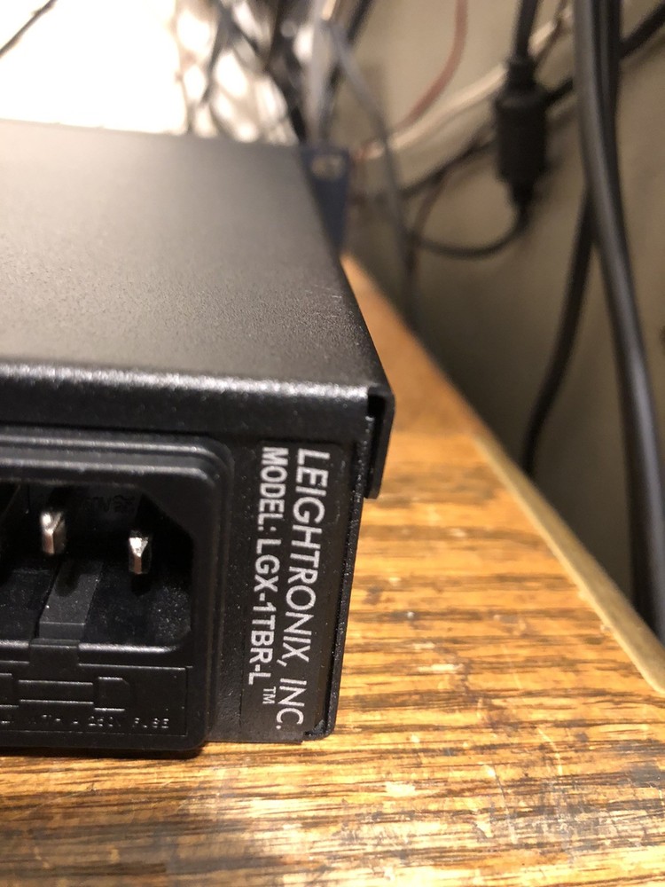 Working Leightronix LGX-1TBR-L USB RAID1 Rack Disk Array