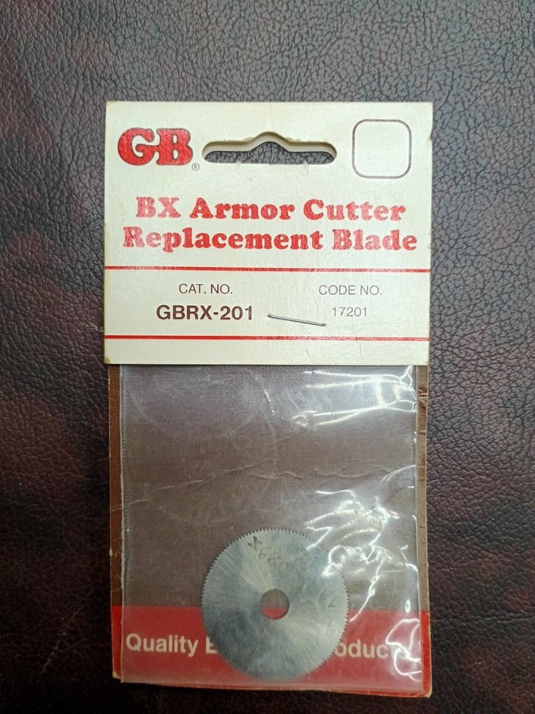 Gardner Bender BX Cutter Replacement Blade, GBRX-201