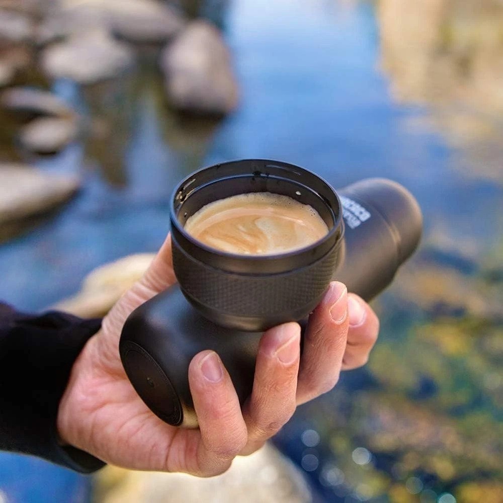 Portable Espresso Machine - No Electricity Required/-