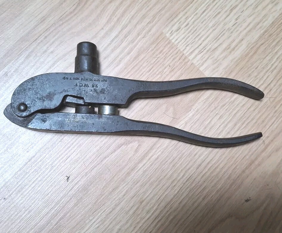 Antique Hand Loader for 38 WCF Caliber