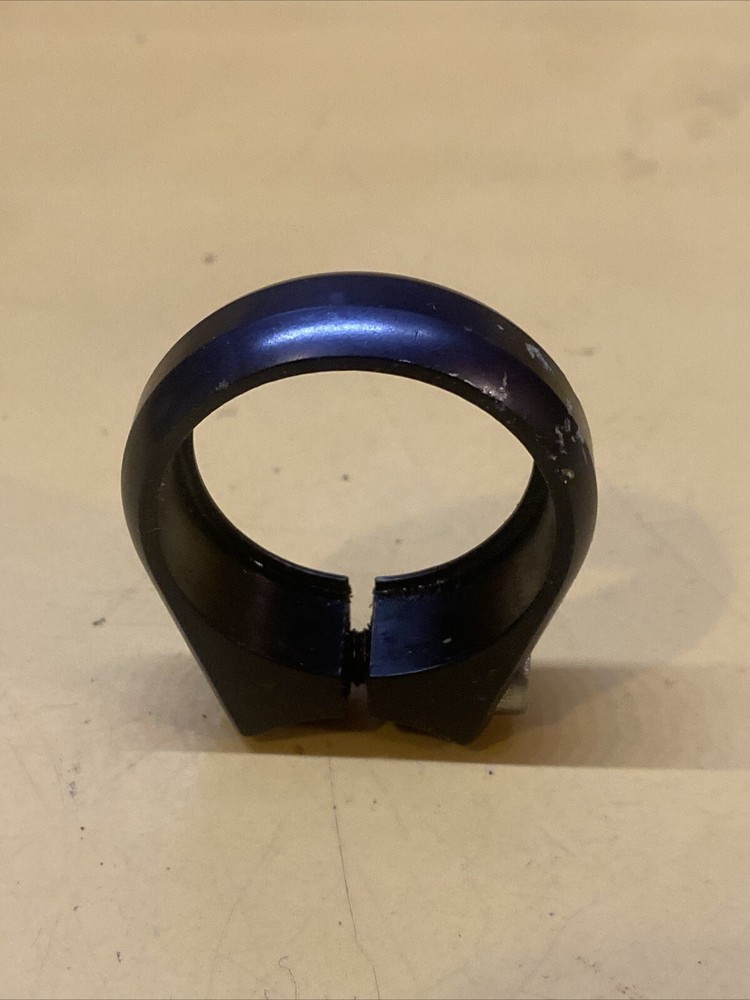 Black DKG Anodized Bolt-on Seatpost Clamp 35mm