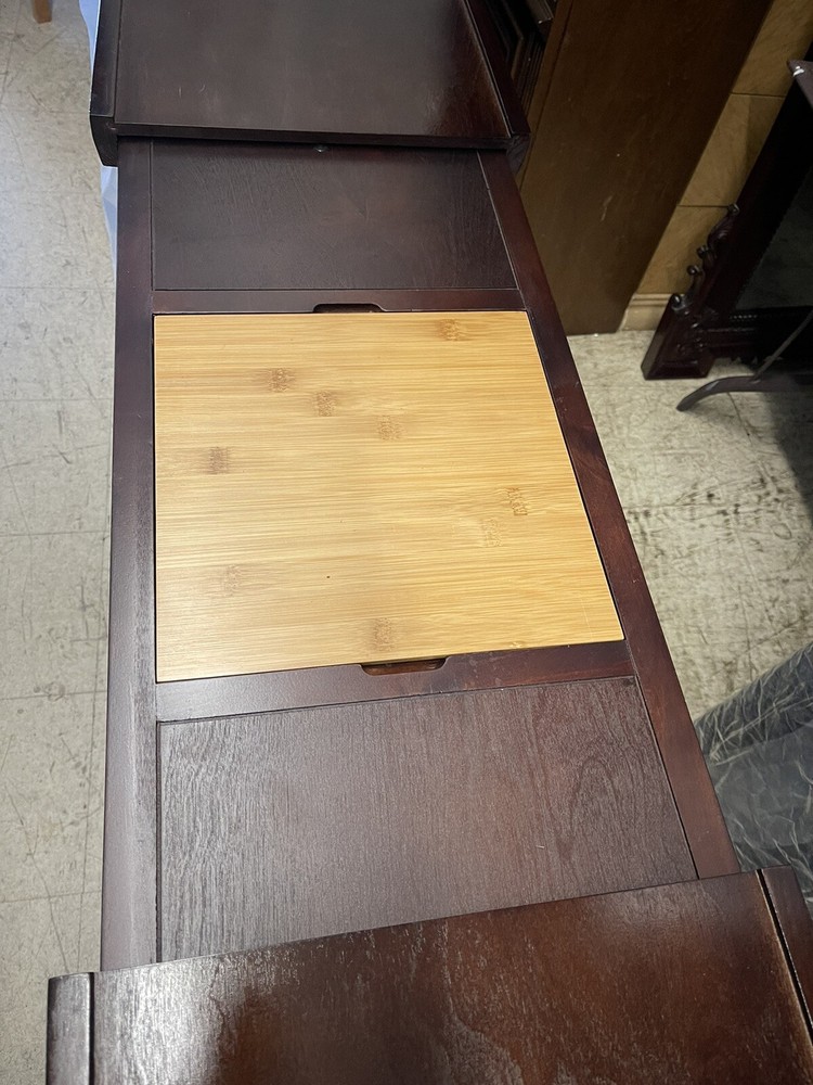 Bar Cabinet With Expandable Top