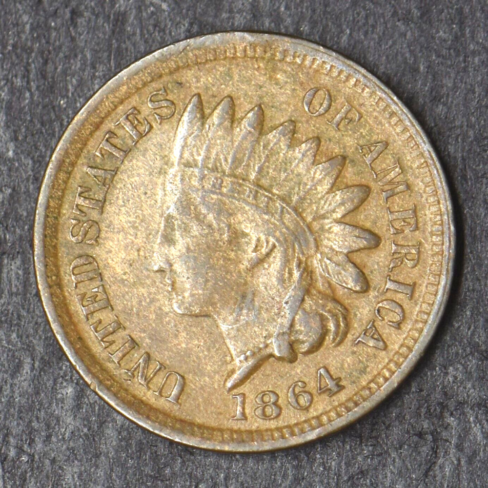 1864 Indian Head Cent - COINGIANTS -