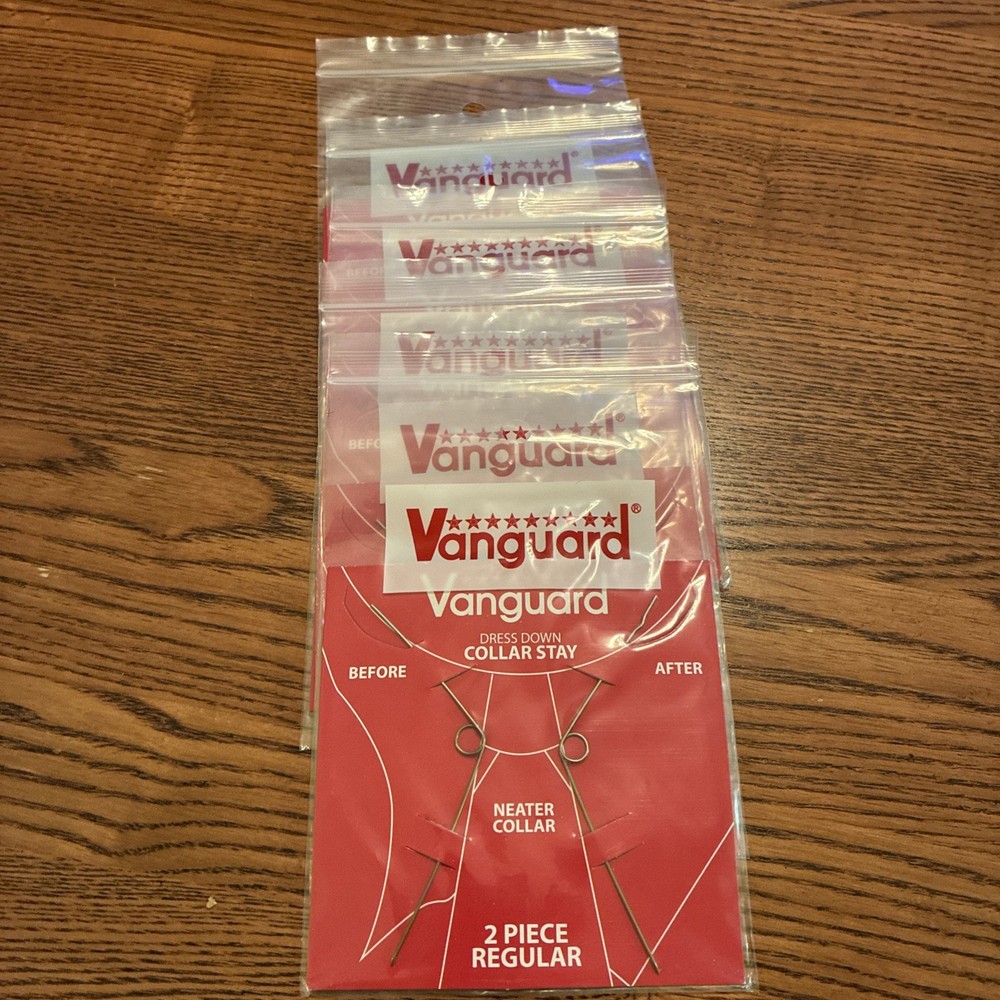 (5)  Vanguard Dress Down Collar Stay